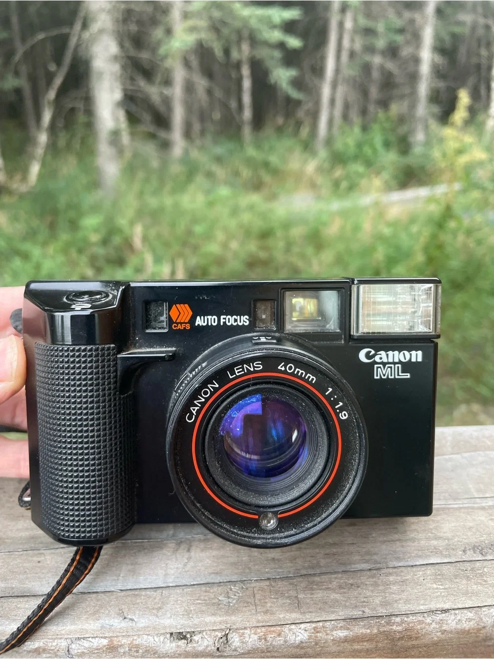 Canon AF35ML 35mm Point-and-Shoot Film Camera